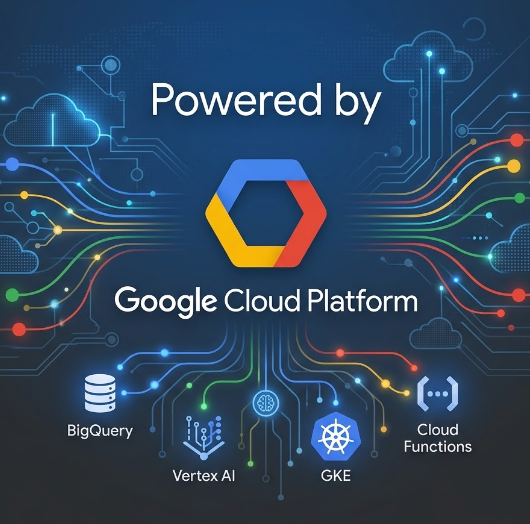 Powered by Google Cloud Platform
